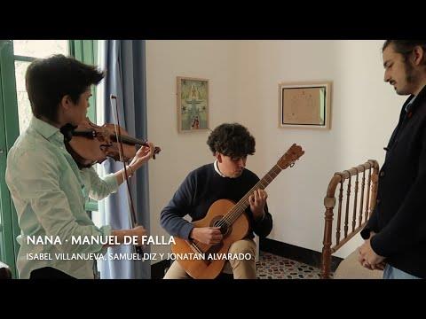 Isabel Villanueva, Samuel Diz y Jonatan Alvarado: 'Nana' de Manuel de Falla