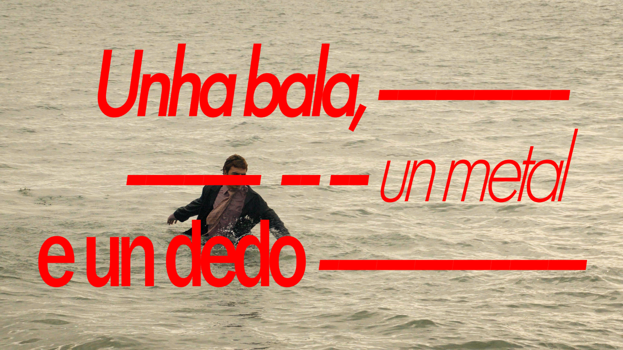 Unha bala, un metal e un dedo